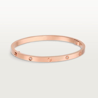 Aimee Thin 4 Diamond Love Bracelet