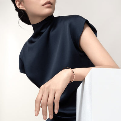 Aimee Thin 4 Diamond Love Bracelet