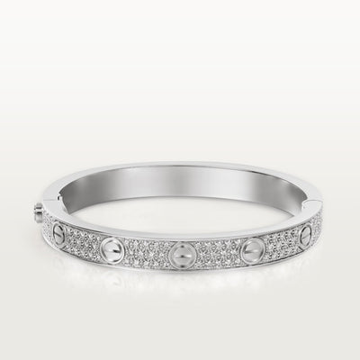 Aimee Love Bracelet Diamond Paved
