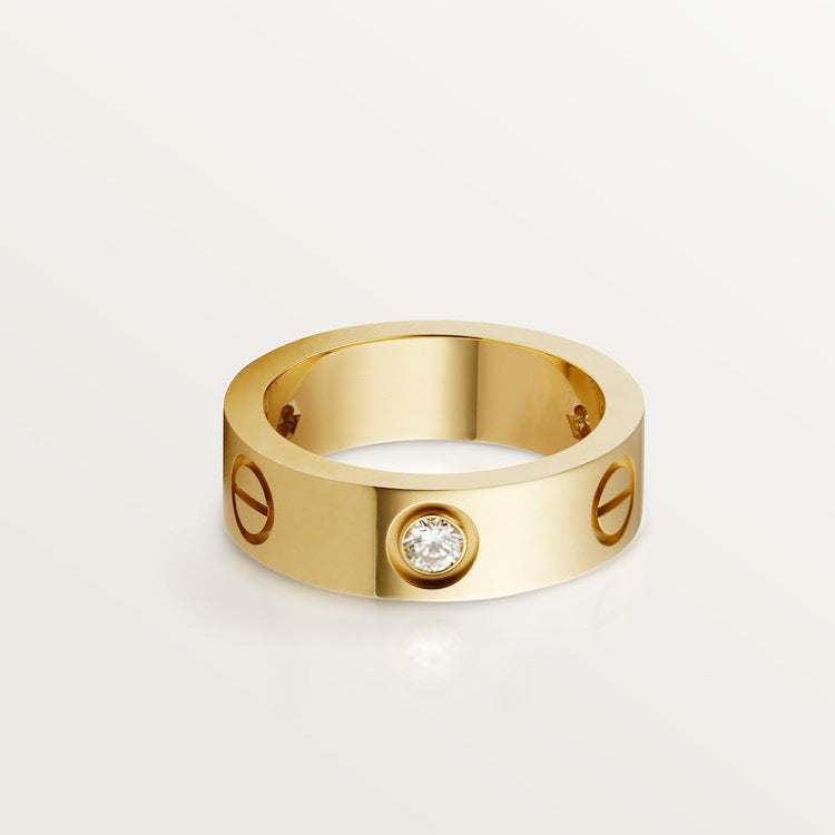 Aimee Love Ring 3 Diamonds
