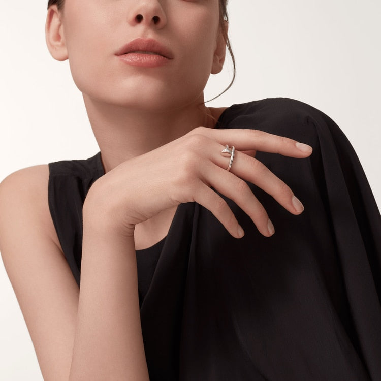 Aimee Diamond Nail Ring