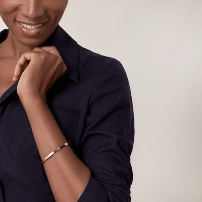 Aimee Thin 4 Diamond Love Bracelet