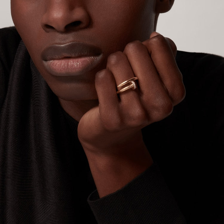 Aimee Diamond Nail Ring